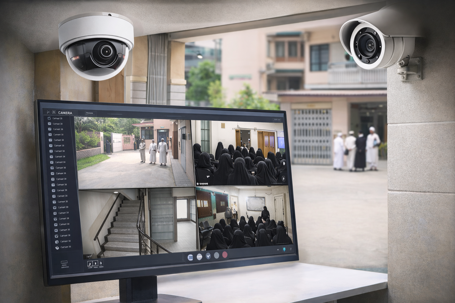 security surveillance in islamic institution